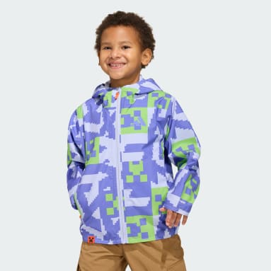Giacca adidas Minecraft Terrex 2 Layer Climaproof Rain
