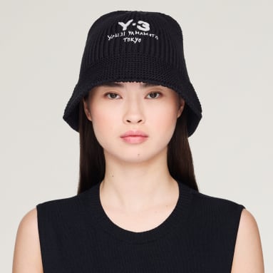 Cappello a secchiello in tessuto knit Y-3 intramontabile