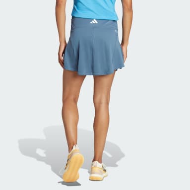 Frauen Tennis Tennis Match Rock Blau