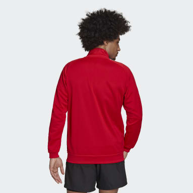Men Football Red Arsenal DNA 3-Stripes Track Top