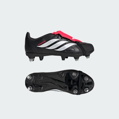 PREDATOR LEAGUE Fold-Over Tongue Soft Ground Football Boots Kids