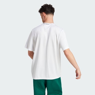 T-shirt Mesh-Back Blanc Hommes Sportswear