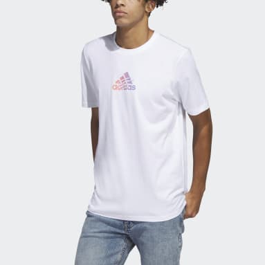 Men Sportswear White adidas Power Logo Graphic Tee