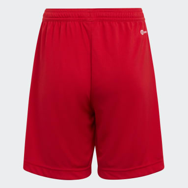 Kids Football Red Entrada 22 Shorts