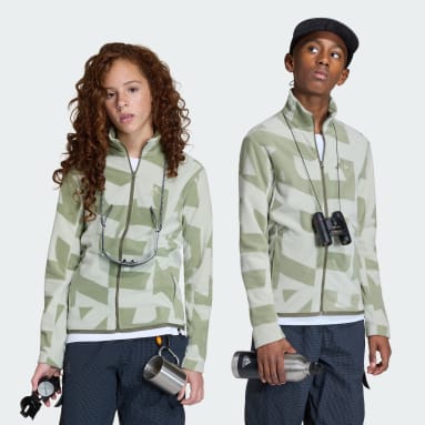 Mikina Terrex Kids Multi Printed Full-Zip Fleece