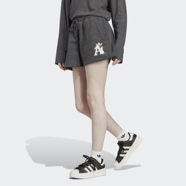 Women originals Black 아디다스 오리지널스 x 무민 스웨트 쇼츠