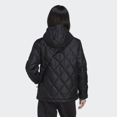 Männer Originals Down Quilted Puffer Daunenjacke Schwarz