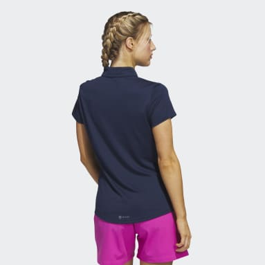Women Golf Blue HEAT.RDY Golf Polo Shirt