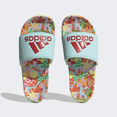 Ženy Sportswear modrá Šľapky Adilette Comfort