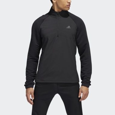 Muži Golf černá Mikina Statement Fleece 1/4-Zip