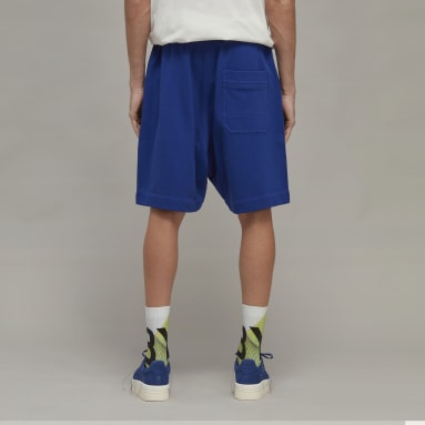 Men's Y-3 Blue Y-3 Organic Cotton Terry Shorts