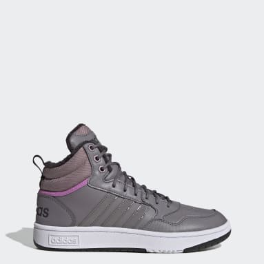 Chaussure Hoops 3.0 Mid Lifestyle Basketball Classic Fur Lining Winterized Gris Femmes Basketball