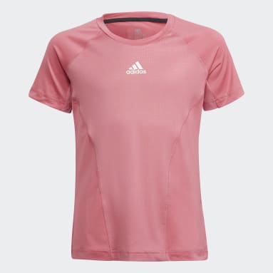 Camiseta de Entrenamiento AFG Aeroready Ajustada y Transpirable Rosa Niña Sportswear