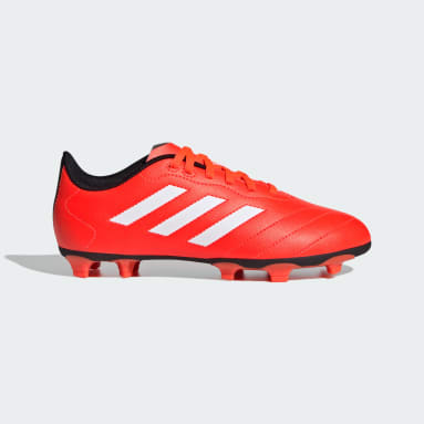 Kids Football Orange Goletto VIII Firm Ground Boots
