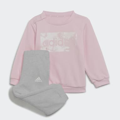 Completo adidas Essentials Sweatshirt and Pants Rosa Bambini Sportswear