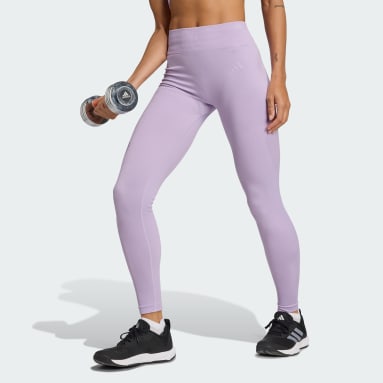 Essentials para Treino Calça legging de malha elástica de ponta a ponta