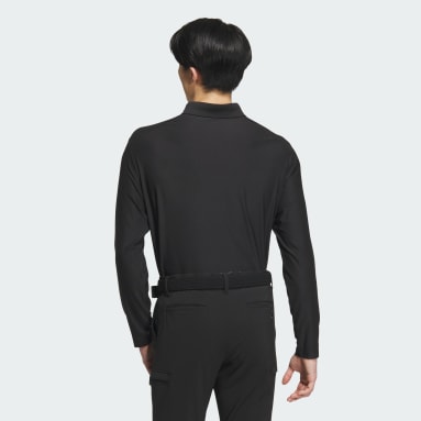 Nam Đánh Gôn Áo Polo Co Giãn Dài Tay