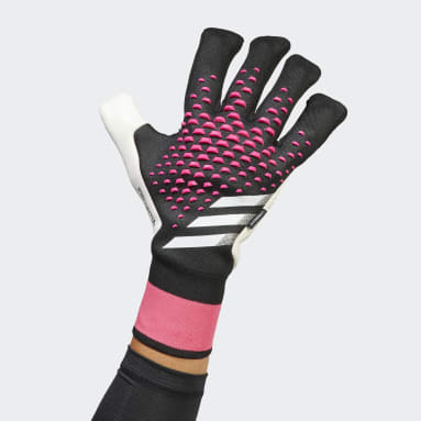 Voetbal zwart Predator Pro Fingersave Handschoenen