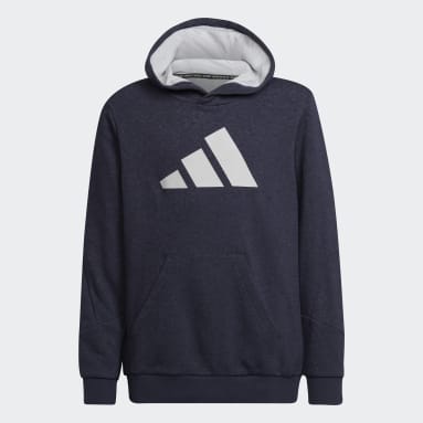 Sweat-shirt Future Icons 3-Stripes Hooded Bleu Enfants Sportswear
