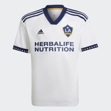 Youth Soccer White LA Galaxy 22/23 Home Jersey
