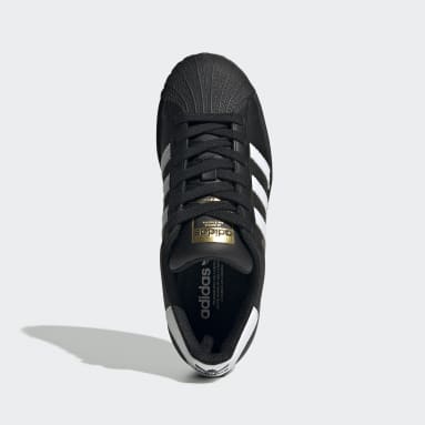 adidas Originals Superstar sneakers in black