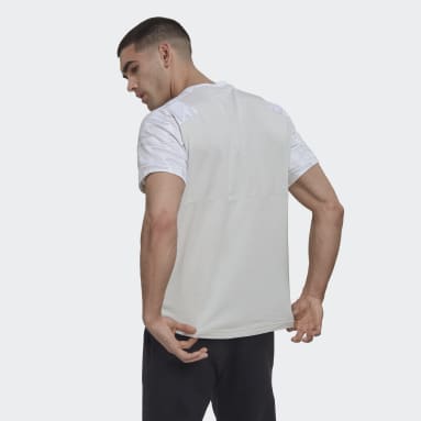 T-shirt Designed For Gameday Travel Blanc Hommes Sportswear
