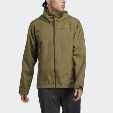 Giacca impermeabile Terrex Multi RAIN.RDY 2-Layer Verde Uomo TERREX