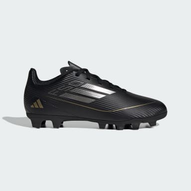 Black and white adidas football cleats clearance