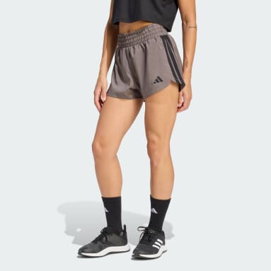 Pacer Workout Woven High Rise Shorts