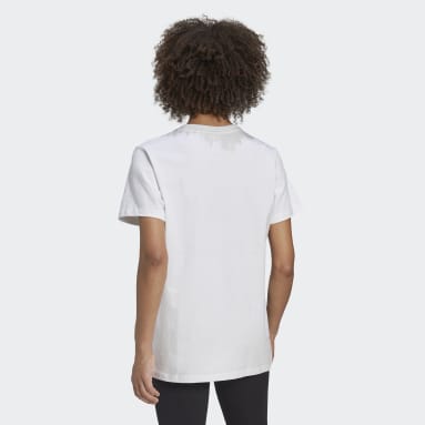 Frauen Originals Summer Surf T-Shirt Weiß