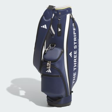 adidas アディダス スタンド式 スリムキャディバッグ【ネイビー