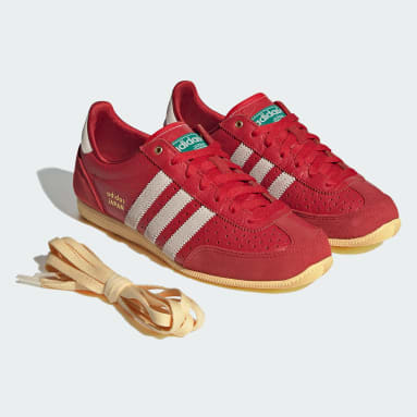 Basket rouge femme adidas discount
