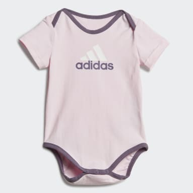 Børn Sportswear Pink Essentials Big Logo Bodysuit and Beanie Kids gavesæt