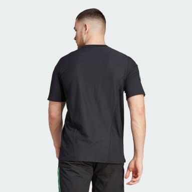Camiseta FC Bayern Tiro 23 Cotton Negro Hombre Fútbol