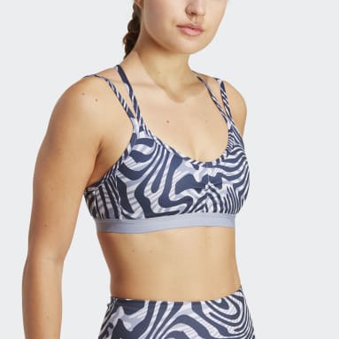 Sujetador Yoga Essentials Azul Mujer Yoga