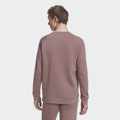 Polera Adicolor Essentials Trifolio Cuello Redondo Púrpura Hombre Originals