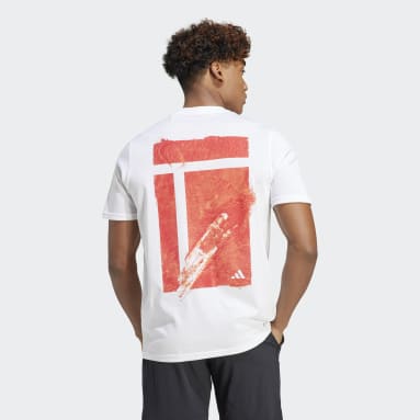 AEROREADY Tennis Graphic T-skjorte Hvit
