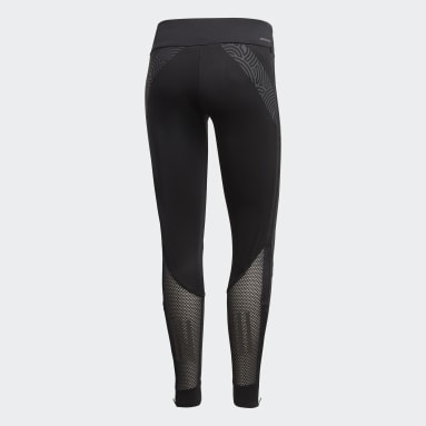 Women Running Black TOKYO RUN TIGHTS