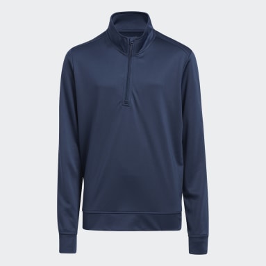 Maglia Heather Quarter Zip Pullover Blu Ragazzo Golf