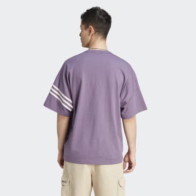 Camiseta Adicolor Neuclassics Violeta Hombre Originals