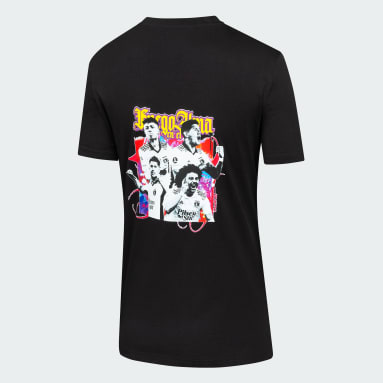 Polera Colo Colo Graphic 3 Tiras Negro Mujer Fútbol