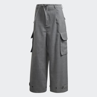 Women Lifestyle Grey Y-3 Classic Winter Cargo Pants