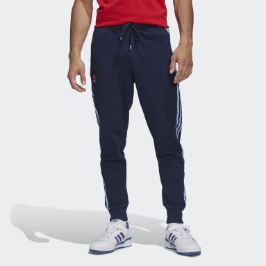 Pantalon en coton épais Arsenal Lifestyler Bleu Hommes Football
