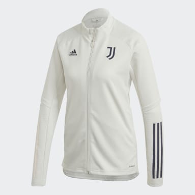 Women Football Grey Juventus Training Jacket
