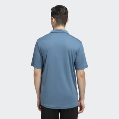 Men Training Blue POLO TEE