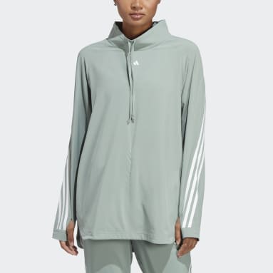 Maglia Train Icons Full-Cover Verde Donna Fitness & Training