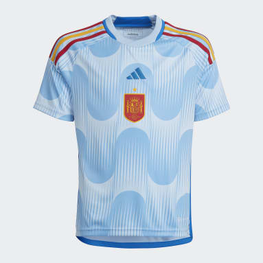 Jeugd 8-16 Jaar Voetbal Spanje 22 Uitshirt