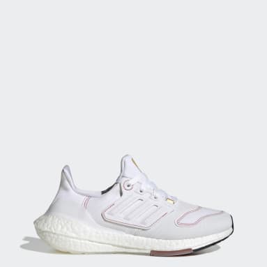 Adidas Women's by Stella McCartney UltraBoost 22 Shoes Sneakers  White/Silver GW8