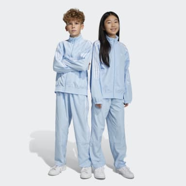 키즈 originals Blue 아디컬러 트랙 팬츠