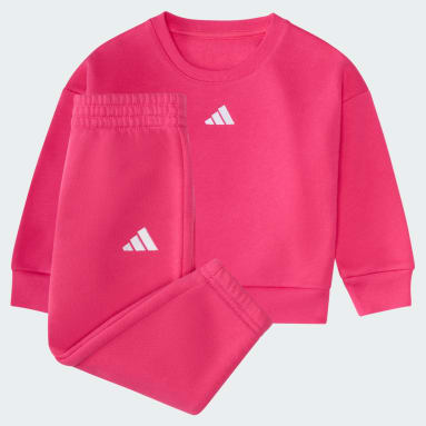 2-Piece Long Sleeve Fleece Pullover & Jogger Set